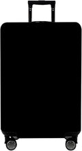 WUJIAONIAO Travel Luggage Cover Baggage Suitcase Cover Protector Skins 18-32 Inch (Pure Black, L (for 25-28 inch luggage))
