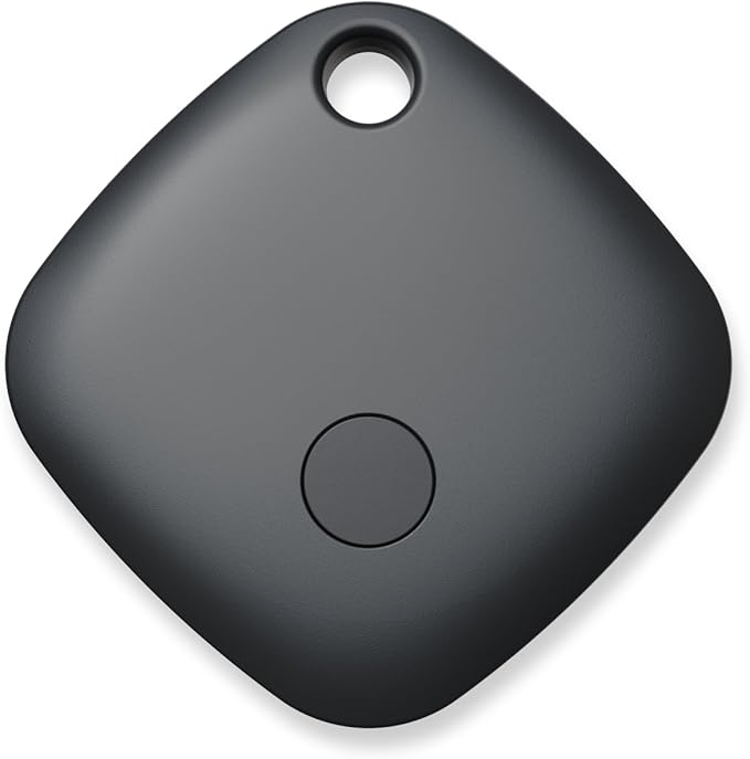 Air Tracker Tags-1 Pack, Bluetooth Tracker Works with Apple Find My APP (iOS Only, Not for Android), Keys Finder, Item Locator for Keys, Luggage, Backpack, Bags, Wallet, Replaceable Battery