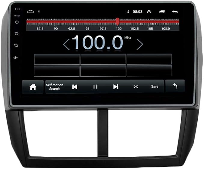 Kunfine Car CarPlay Android Auto Navigation Stereo GPS Radio Reverse Camera Display 9" IPS Touchscreen Headunit Tablet Pad Media Player for Subaru Forester 2007-2013, if Applicable Octa Core 3G+32G