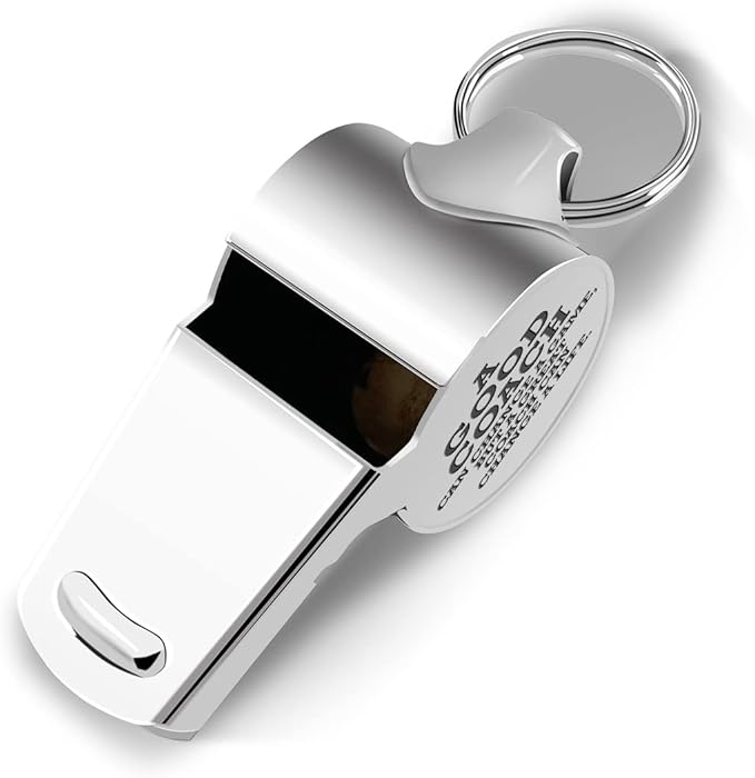 fkovcdy Whistle Thank You Whistle for Coaches Teachers Whistle Emergency Coach Referee Lifeguard Loud Whistle for Men Women Referees Coaches Sports Coaches Whistle with Lanyard Cheer Coach Gift