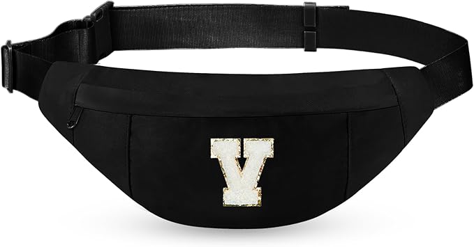 MAXTOP Large Crossbody Fanny Pack with 4-Zipper Pockets,Gifts for Enjoy Sports Festival Workout Traveling Running Casual Hands-Free Wallets Waist Pack Phone Bag Carrying All Phones