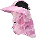 Sun Hat for Men Women with Neck Flap,UPF 50+ UV Protective Hiking Fishing Hats,Wide Brim Sun Hat for Women&Men