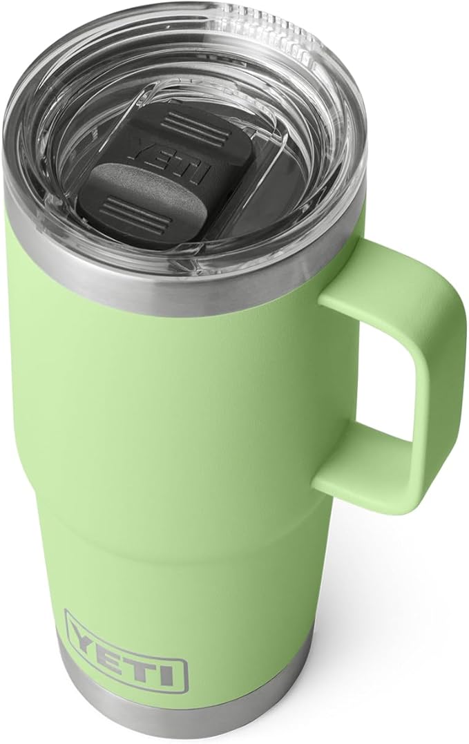 YETI Rambler 20 oz Travel Mug, Stainless Steel, Vacuum Insulated with Stronghold Lid