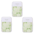 300pcs Portable Hand Washing Soap Sheets, Scented Mini Soap Sheets, Disposable Soluble Soap for Outdoor Travel, Camping, Hiking (Green)