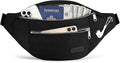 MAXTOP Large Crossbody Fanny Pack with 4-Zipper Pockets,Gifts for Enjoy Sports Festival Workout Traveling Running Casual Hands-Free Wallets Waist Pack Phone Bag Carrying All Phones