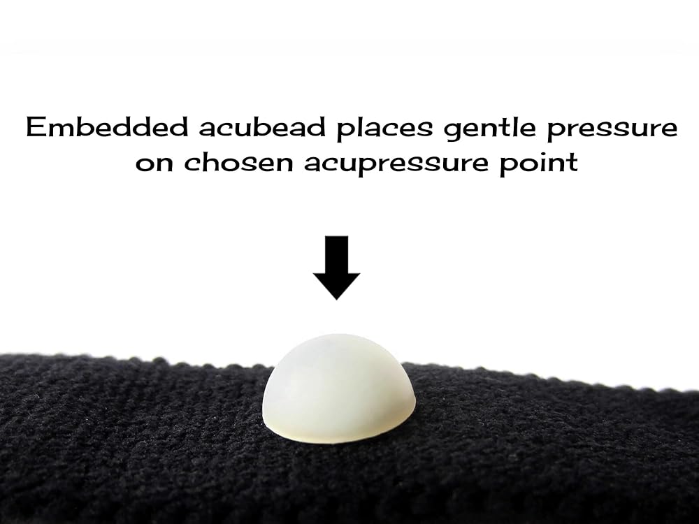 Motion Sickness Relief Acupressure Wristbands for Kids and Adults – Waterproof, Slip-On, Nausea Relief, Motion Sickness, Travel (2 Pack) (Purple, X-Large 9)