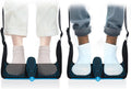Airplane Foot Hammock, Foot Hammock for Travel Accessories with Ergonomic Removable Foot Divider Design, Airplane Foot Rest, Premium Comfortable Memory Foam & Hardboard for No Feet Clashing(Large)