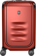 Victorinox Spectra 3.0 Frequent Flyer Carry-On - Modern Hardside Carry-On Luggage - Rolling Suitcase with Spinner Wheels - Holds Travel Accessories - 37 Liters, Red
