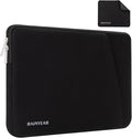 RAINYEAR Laptop Sleeve Case with Front Pocket, 15 16 Inch Protective Portable Case with Front Pocket, Briefcase Laptop Bag Cover Compatible for MacBook Pro/Max M4 M3 M2 M1 2025 2024 2023 2022, Black