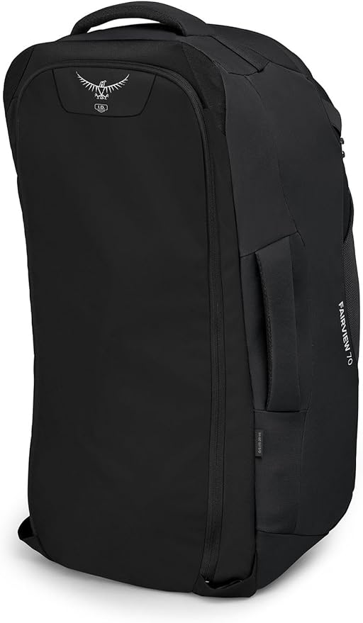 Osprey Fairview 70L Women's Travel Backpack, Black