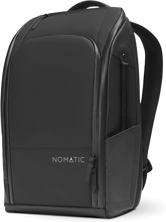 NOMATIC 14L Backpack- Carry On Backpack and Water Resistant Laptop Bag - Carry On or Business Backpack for Men and Women (Black)