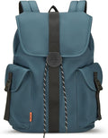 mixi Travel Laptop Backpack for Women & Men Carry On Backpack fits 16'' Laptop, Waterproof Lightweight Casual Weekender Bags Rucksack,17 Inch, Abyssal Green