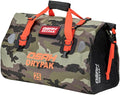 Waterproof Duffel& Luggage Bag - Motorcycle Dry Bag Tail Saddle Bags with Roll Top Closure,Large Storage Space,for Camping, Kayaking, Fishing & Traveling(Jungle, 25L)