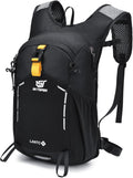 SKYSPER Small Hiking Backpack - 15L Travel Daypack Lightweight Bag Water Resistant Hiking Backpacks for Women Men