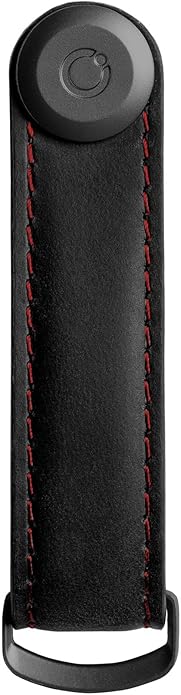 Orbitkey Crazy Horse Leather Key Organizer | Quiet Profile | Holds up to 7 Keys