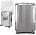 30 Inch Clear PVC Luggage Cover Protectors Suitcase Covers for Luggage Thickened suitcase protective cover for Wheeled Suitcase Suitable for 30"