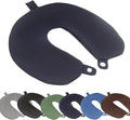 Travel Neck Pillow Cover, Neck Pillow Case with Zipper, Cooling, Pure, Soft and Smooh, Airplane Pillow Sleep Replacementt Washable (Only Pillow Covers, no Filler)