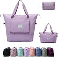 Large Capacity Foldable Travel Bag, Expandable lightweight Carry on Bag, Dry with Wet Separation Spor Duffel Bags