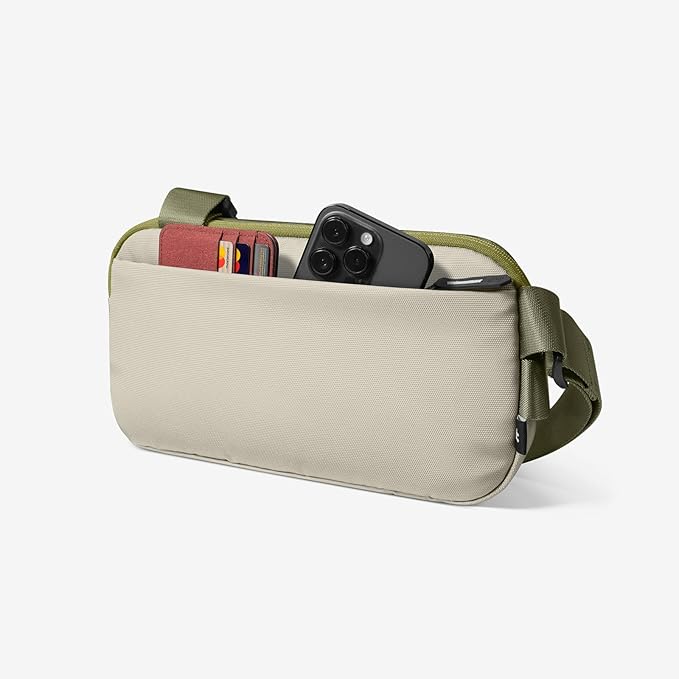 tomtoc Compact EDC Sling Bag, Minimalist Chest Shoulder Backpack Crossbody Bag for Men Women, Lightweight Carry Casual Bag