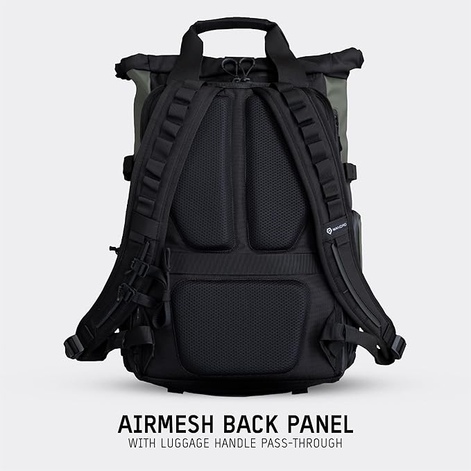 WANDRD PRVKE Lite: Weather-Resistant Travel & Camera Backpack with Laptop Sleeve, Quick Side Access, Clamshell Opening – Ideal Photography & Travel Bag