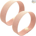 AcuBalance Motion Sickness Bracelets – Comfortable Waterproof Acupressure Band for Natural Nausea Relief, Ideal for Travel (Pair), Pink (Large 8")