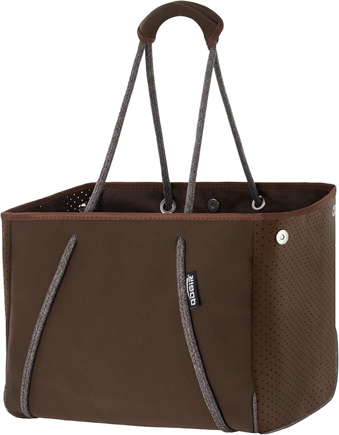 QOGiR Neoprene Multipurpose Beach Bag Tote with Inner Zipper Pocket … … … …