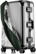 Transparent PVC Suitcase Cover, No Disassembly Required Clear Luggage Protector Suitcase Cover