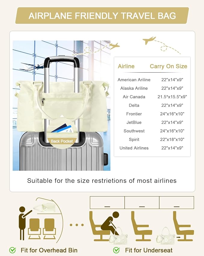 Initial Travel Duffel Bag Sports Gym Bag for Kids Teen Birthday Gifts,Beige Personalized Weekender Bag Carry On Dance Bags for Women Men,Waterproof Monogram Overnight Bag with Trolley Sleeve(Letter O)