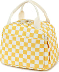 Bluboon Lunch Box for Women men Insulated Cute Corduroy Lunch bag, Reusable Cooler Bag for Work, Picnic, Travel