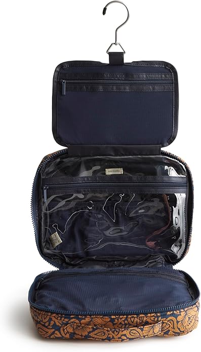 Vera Bradley Women's Featherweight Hanging Travel Organizer Makeup Bag