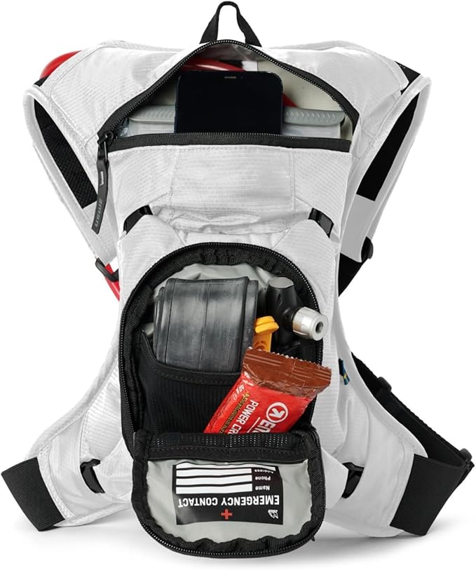 USWE MTB Hydro Hydration Pack with Hydration Bladder - Hydration Backpack for Cycling, Mountain Biking, E-MTB and Gravel Riding, Backpack with Water Bladder