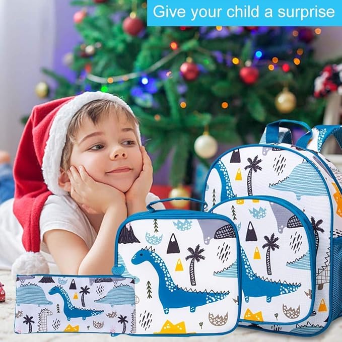 CCJPX Toddler Backpack for Boys Girls, Dinosaur Unicorn Cat Preschool Bookbag Kindergarten Cute School Bag