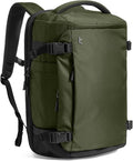 tomtoc Travel Backpack 40L, TSA Friendly Flight Approved Carry-on Luggage Hand Water-resistant Lightweight Business Rucksack, Durable Large Weekender Bag Daypack Fits 17.3 Inch Laptop