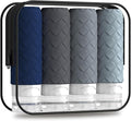 Travel Bottles for Toiletries, TSA Approved Silicone Travel Size Containers for Toiletries, BPA Free Leak Proof Refillable Essentials Accessories, Shampoo and Conditioner Bottles (Navy Blue)
