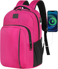 LARIPOP Extra Large Backpack,17.3 Inch Business Laptop backpack for Men Women with USB Charging Port,Water-Resistant Laptopack Weekender Daypack for Work College Computer
