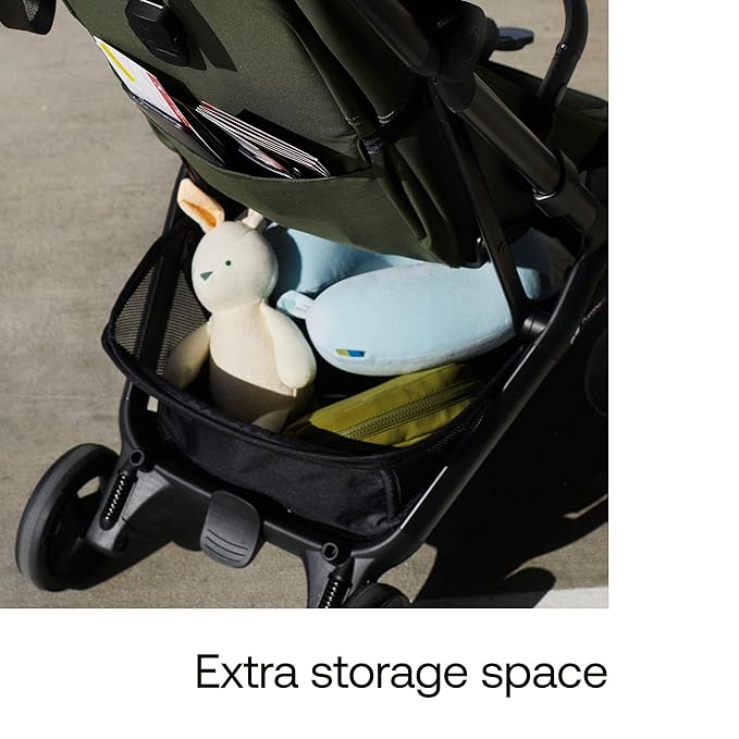 Bugaboo Butterfly 2 Travel Stroller, Ultra-Compact One-Second Fold, Lightweight and Airplane-Friendly (Indigo)
