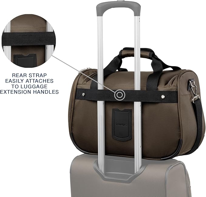 Travelpro Maxlite 5 Softside Lightweight Underseat Carry-On Travel Tote, Overnight Weekender Bag
