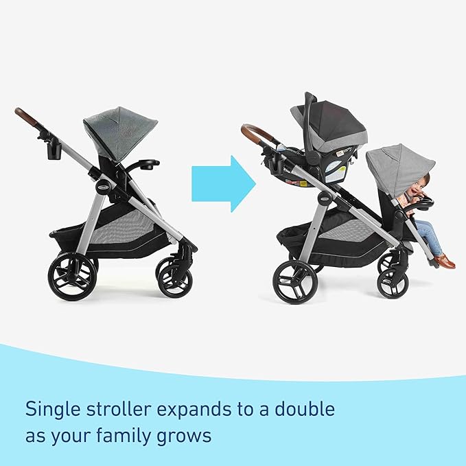 Graco Modes Nest2Grow DLX Travel System, Riordan