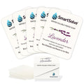 Lavender Scented Soap Sheets (Pack of 5, 50 sheets) - Eco-Friendly, Water-Soluble, Biodegradable, TSA-Friendly Travel Pocket Hand Wash | Cruelty-Free, Alcohol-Free, Gentle on Skin,
