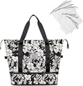 NPBAG Women Travel Duffel, Multi Functional Large Expandable Weekender Carry-on Tote, Gym Workout Overnight Bag, Mommy Hospital Bag for Labor and Delivery