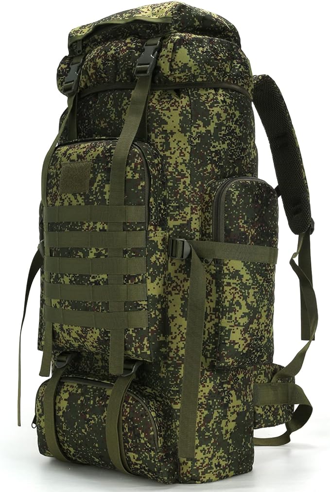 Hiking Backpack for Men 70L/100L Camping Backpack Military Rucksack Molle 3 Days Assault Pack for Climbing