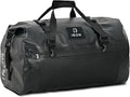 IRON JIA'S Motorcycle Dry Bag - Waterproof Duffle & Luggage Tail Bag Saddle Bags with Roll Top Closure, Shoulder Straps, Inner Pocket and Mesh Pocket (Black, 50L)