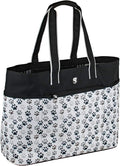 geckobrands Oversized Beach Tote – Large and Stylish Beach Bag with 4 Exterior Pockets and Zippered Internal Compartment