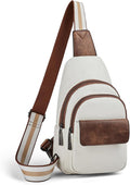 Sling Bag Crossbody Bags for Women Small Cross Body Bag Fanny Packs Chest Sling Purse for Daily Travel Leisure Sport