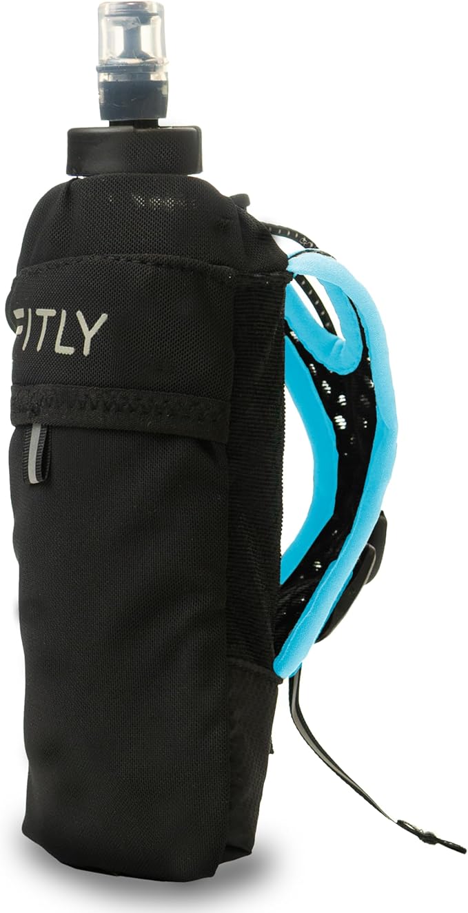 Soft Flask - Shrink As You Drink Soft Water Bottle for Hydration Pack - Folding Water Bottle Ideal for Running, Hiking, Cycling, Climbing & Rigorous Activity