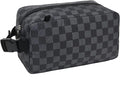 FlowFly Small Insulated Lunch box Portable Soft Bag Mini Cooler Thermal Meal Tote Kit with Buckle for Work, PlaidWithBuckle