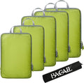 BAGAIL 6 Set Ultralight Compression Packing Cubes Packing Organizer for Travel Accessories Luggage Suitcase Backpack
