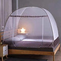 Large Mosquito Net Tent Canopy for Bed - Folding Portable Design Travel POP UP Netting, L80*W72*H60inch Queen King Size