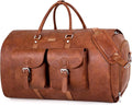 Garment Bag for Travel, Convertible Carry on Garment Duffel Bag for Men 3Pcs Weekender Bag 2 in 1 Hanging Suitcase Suit Bag