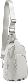 ODODOS Daily Sling Bag with Adjustable Straps Crossbody Chest Bag Lightweight Small Backpack for Casual Traveling Hiking